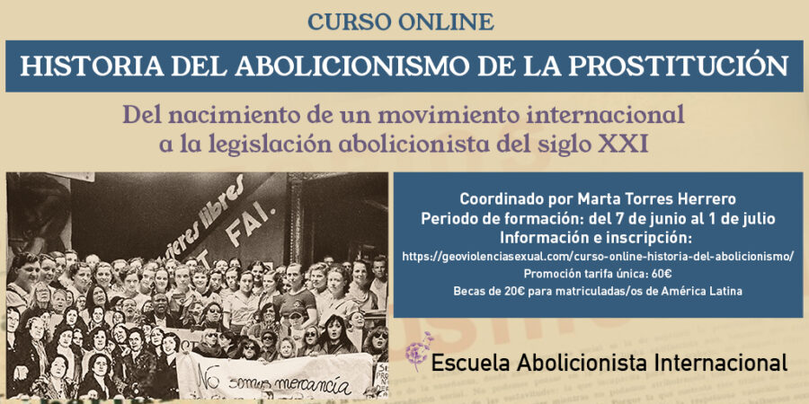 Curso Online Historia del Abolicionismo de la Prostitución