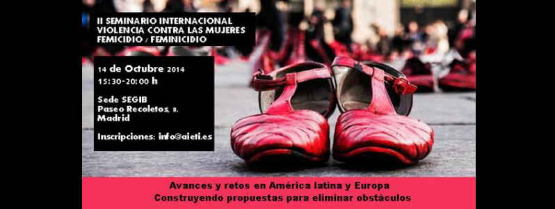 Seminario Internacional Feminicidio