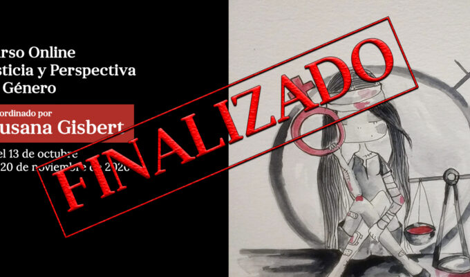 Curso online justicia y perspectiva de género