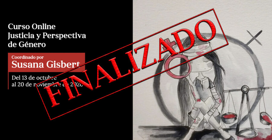Curso online justicia y perspectiva de género