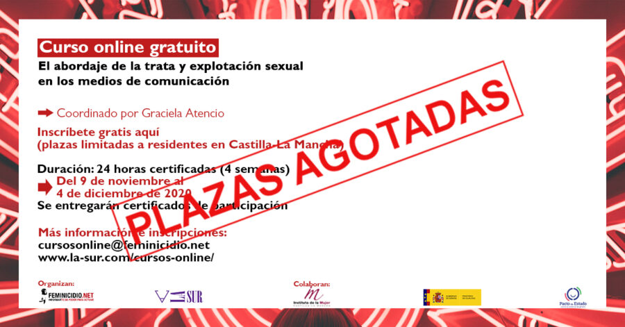 curso abordaje de la trata y explotación sexual en medios de comunicación