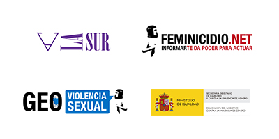 logos del Curso online prevención y sensibilización de la violencia sexual desde una perspectiva multidisciplinar