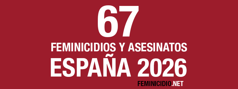 Número de feminicidios y asesinatos de mujeres en España en 2026