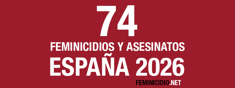 Número de feminicidios y asesinatos de mujeres en España en 2026