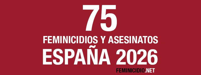 Número de feminicidios y asesinatos de mujeres en España en 2026