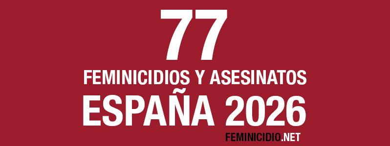 Número de feminicidios y asesinatos de mujeres en España en 2026