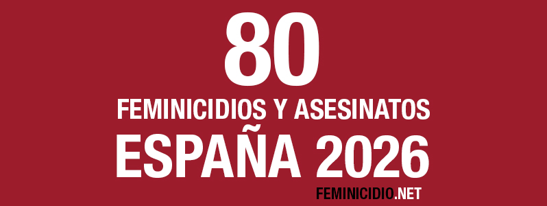 Número de feminicidios y asesinatos de mujeres en España en 2026